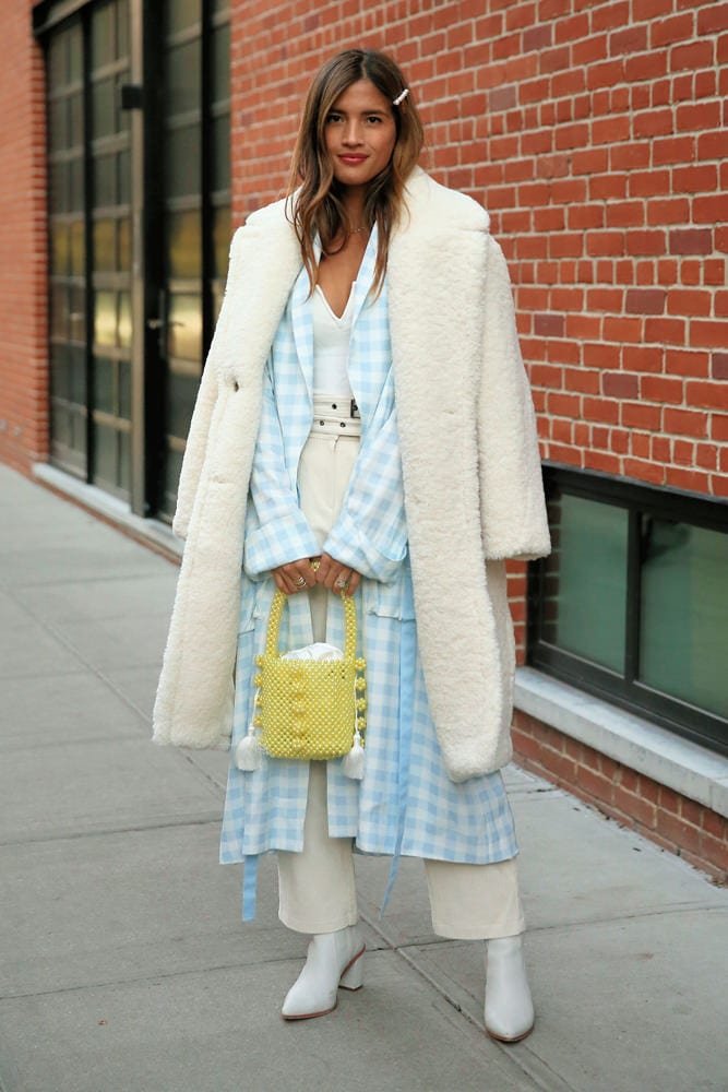 Reference image illustrating NYFW Street Style: The Best Luxury Handbags Spotted on Fashion Insiders