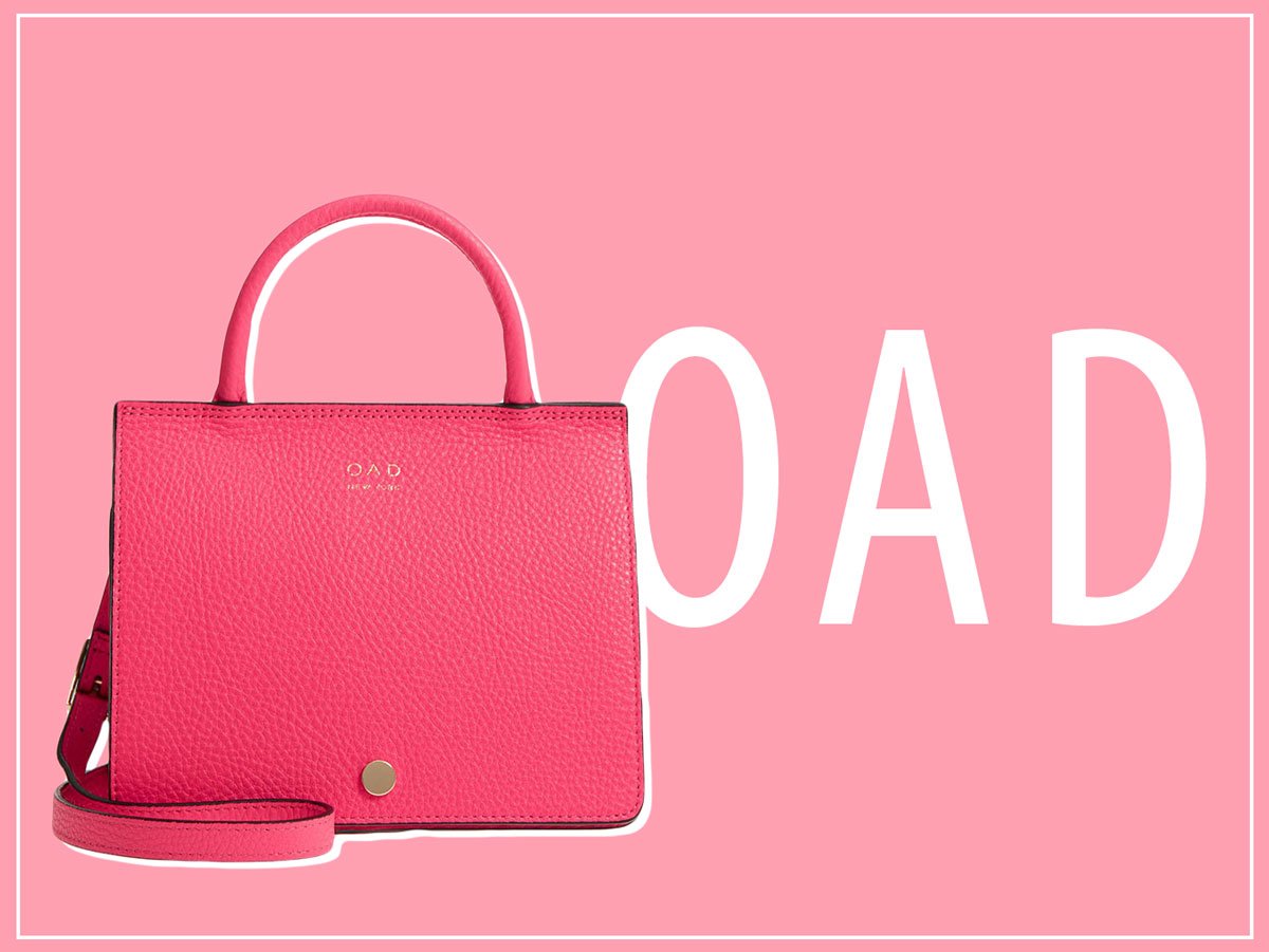 Reference image illustrating OAD Handbags: Minimalist Colorful Leather Bags Under $500 at Nordstrom, Saks, Shopbop