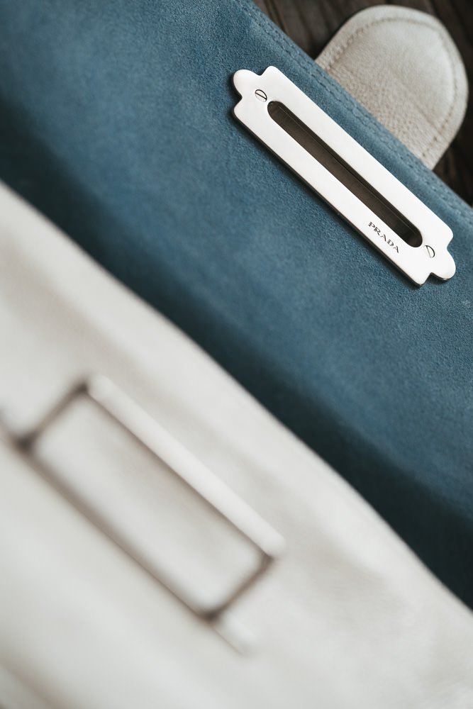 Reference image illustrating Prada Cahier Soft Bag Review: Supple Calfskin Meets Iconic Hardware
