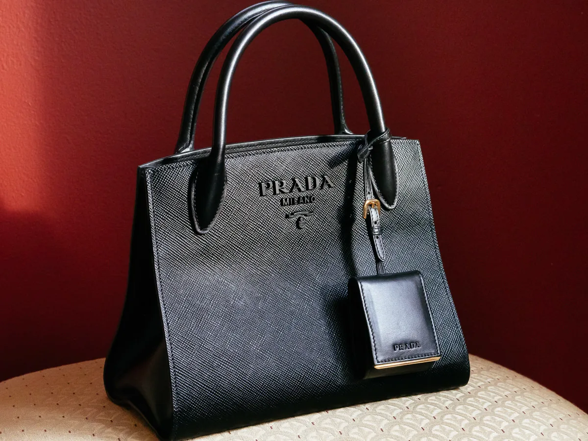 Reference image illustrating Prada Monochrome Bag Review: Understated Chic in Saffiano Leather