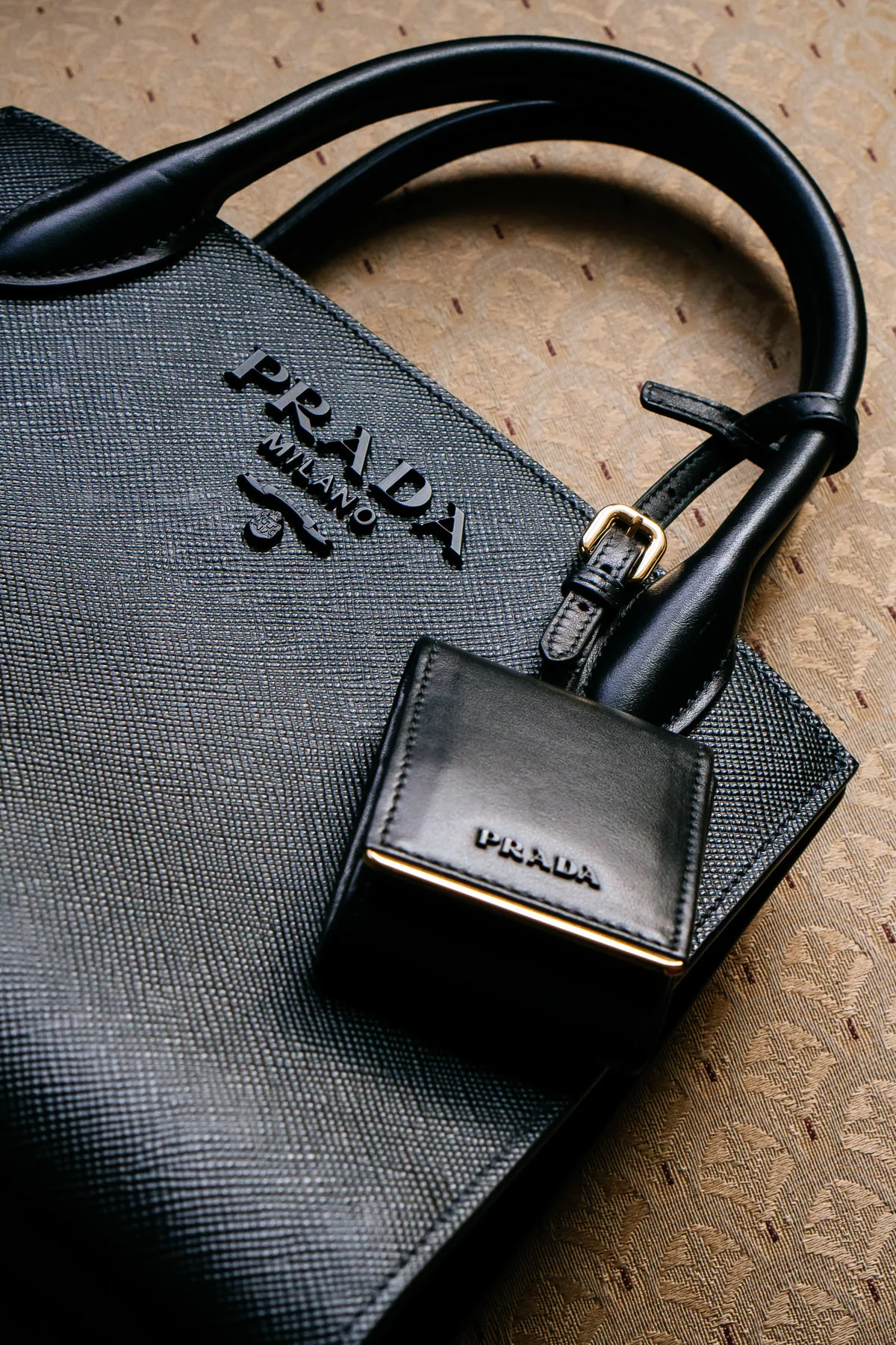 Reference image illustrating Prada Monochrome Bag Review: Understated Chic in Saffiano Leather