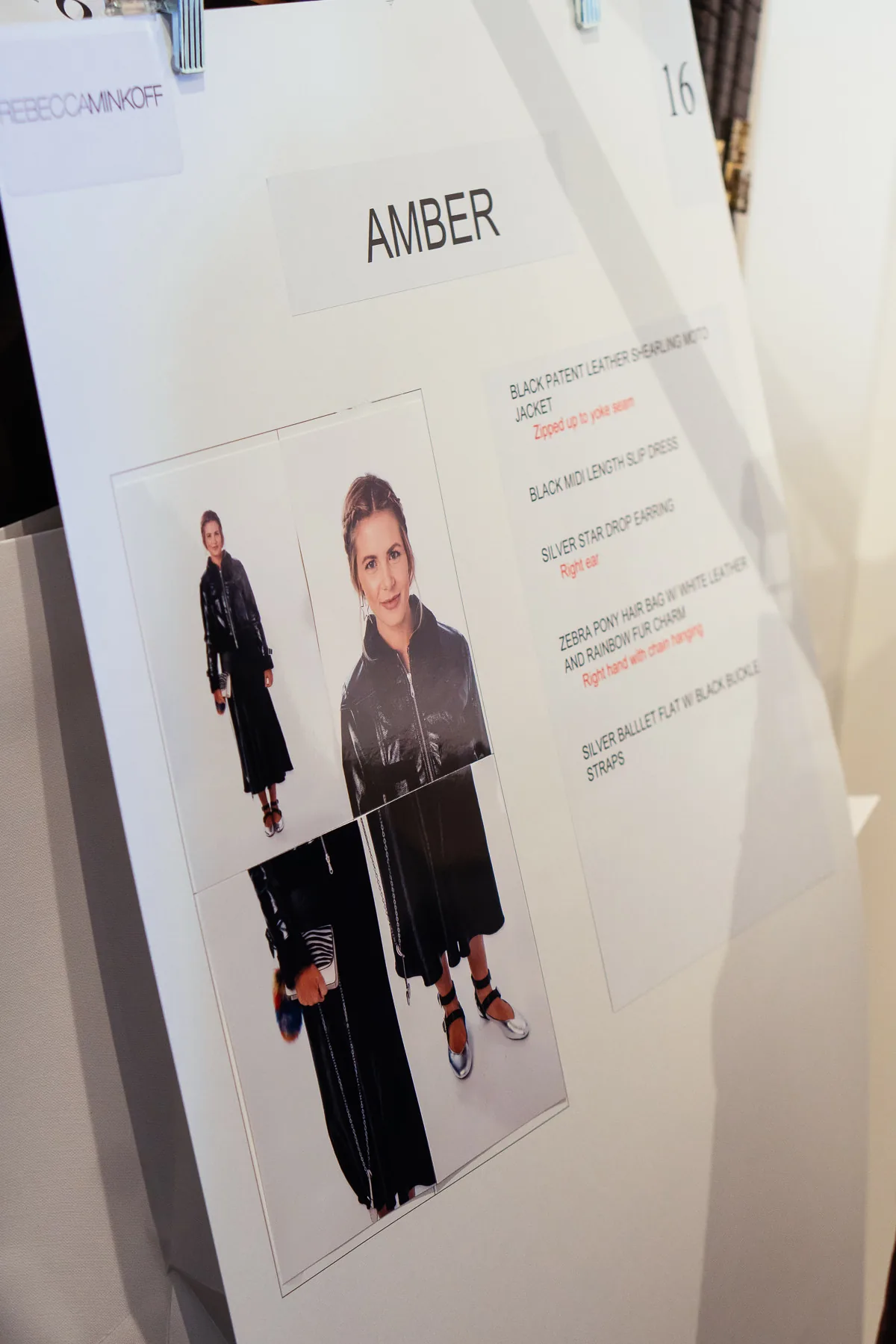 Reference image illustrating Rebecca Minkoff Fall 2017 NYFW: Behind the Scenes of the See-Now, Buy-Now Collection