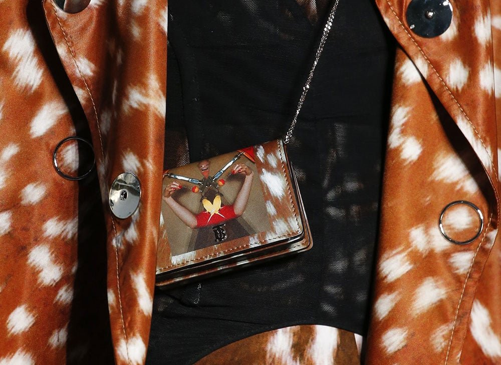 Reference image illustrating Riccardo Tisci’s First Burberry Handbags: Spring 2019 Runway Review
