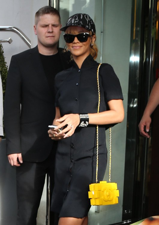 Reference image illustrating Rihanna's Handbag Collection Part 2: Chanel, Givenchy, and More Tour Essentials