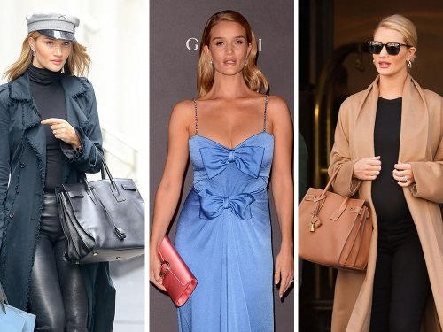 Rosie Huntington-Whiteley’s Post-Baby Handbag Rotation: Saint Laurent, Gucci, and Tomasini Favorites cover image