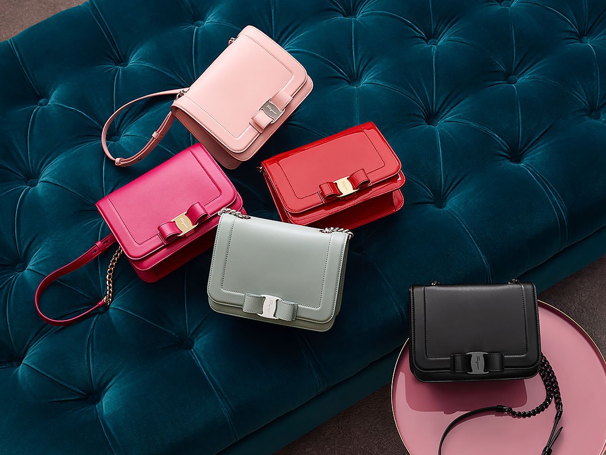 Reference image illustrating Salvatore Ferragamo Vara Rainbow Bag: A Colorful Icon Reimagined for Everyday Luxury
