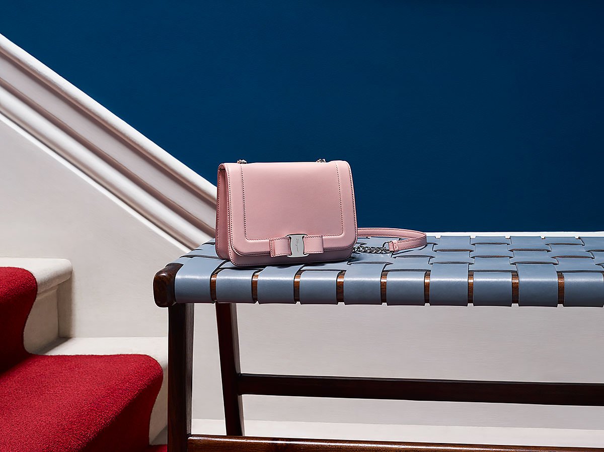 Reference image illustrating Salvatore Ferragamo Vara Rainbow Bag: A Colorful Icon Reimagined for Everyday Luxury