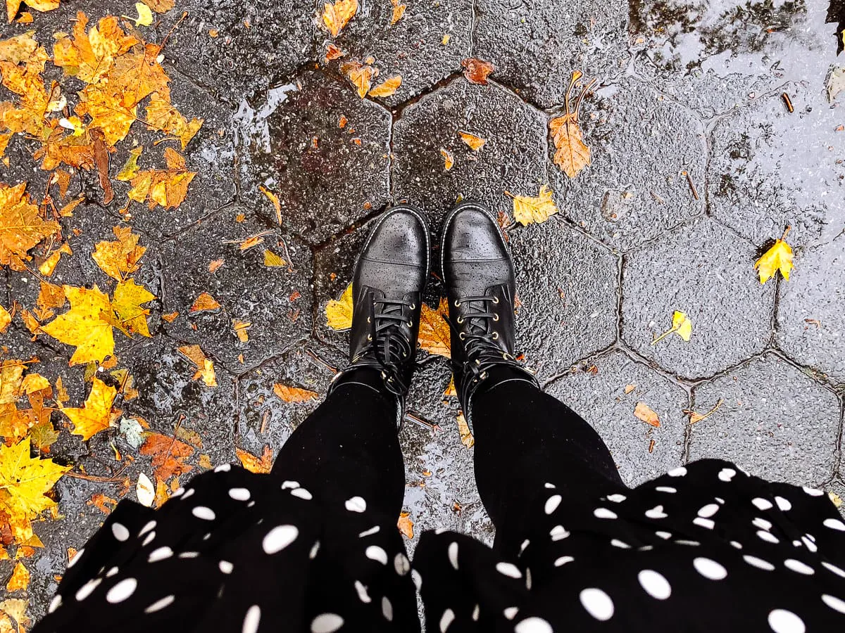 Reference image illustrating Stuart Weitzman Lexy Combat Boots Review: Style vs. Comfort for Problem Feet
