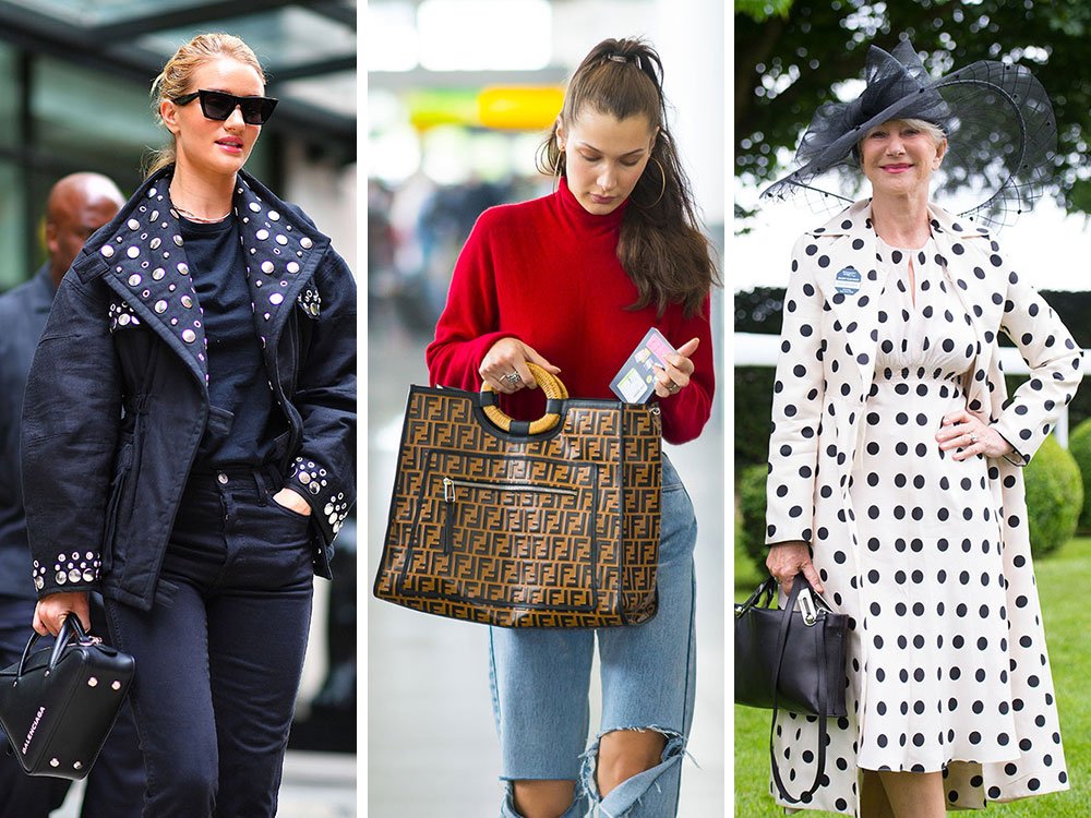 Reference image illustrating Summer 2018 Celebrity Handbag Trends: From Balenciaga Triangles to Classic Chanel