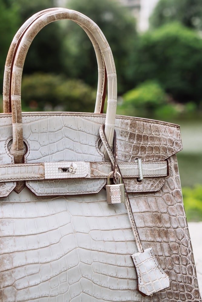 Reference image illustrating The $500K Hermès Gris Cendre Diamond Himalaya Birkin: Rarity, Record Prices, and Collector Insights