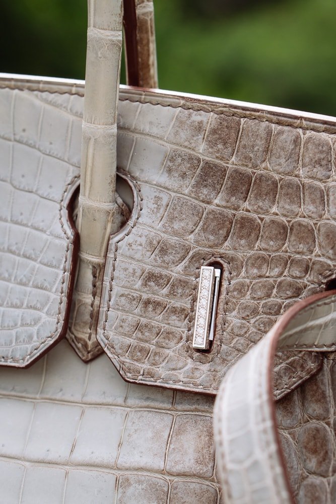 Reference image illustrating The $500K Hermès Gris Cendre Diamond Himalaya Birkin: Rarity, Record Prices, and Collector Insights
