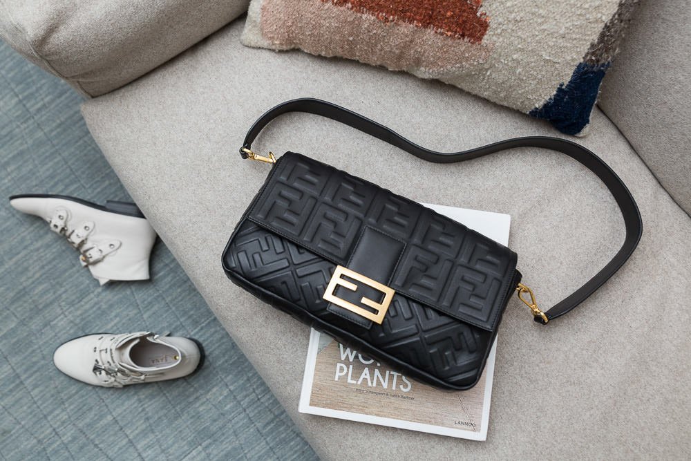Reference image illustrating The Fendi Baguette Returns for Spring 2019: Mini and Jumbo Sizes Now Available for Pre-Order