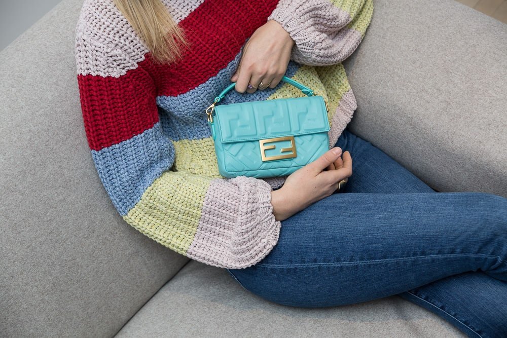 Reference image illustrating The Fendi Baguette Returns for Spring 2019: Mini and Jumbo Sizes Now Available for Pre-Order