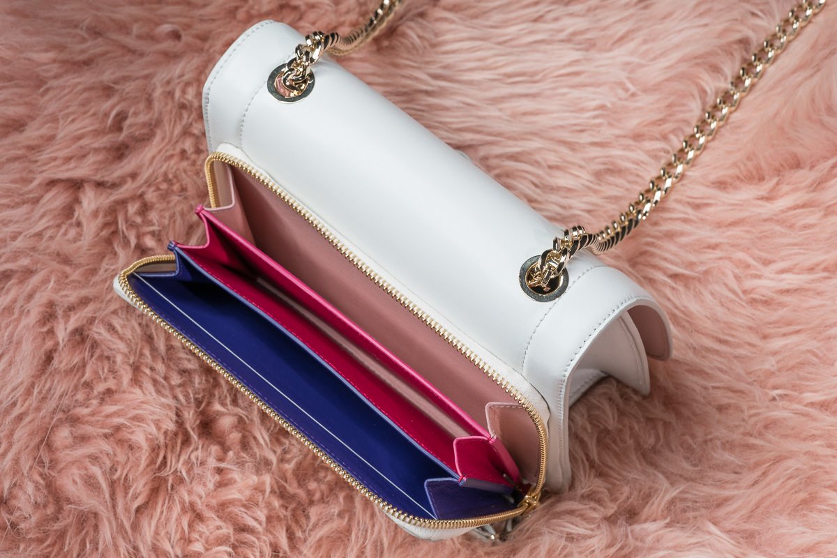 Reference image illustrating The Ferragamo Vara Rainbow Is One of the Most Beautiful and Functional Bags Out There