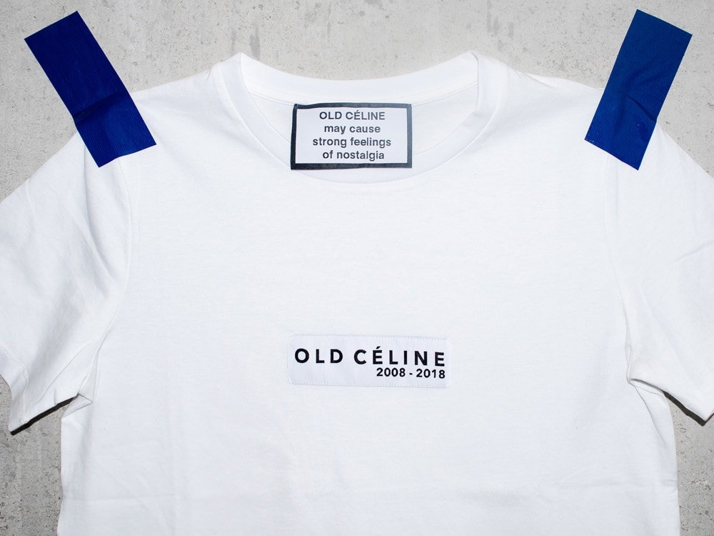 Reference image illustrating The Old Céline Tribute: How One Fan Turned Nostalgia into a Luxury Merchandise Collection