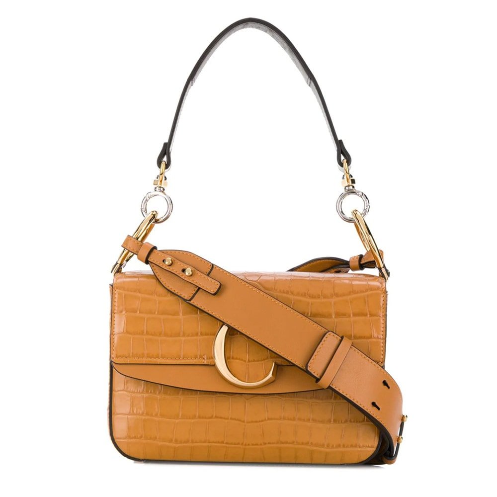 Reference image illustrating The Ultimate Guide to Croc Embossed Handbags: Spring 2019’s Most Wanted Styles