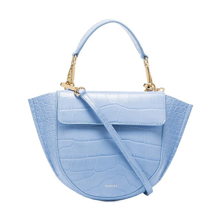 Reference image illustrating The Ultimate Guide to Croc Embossed Handbags: Spring 2019’s Most Wanted Styles