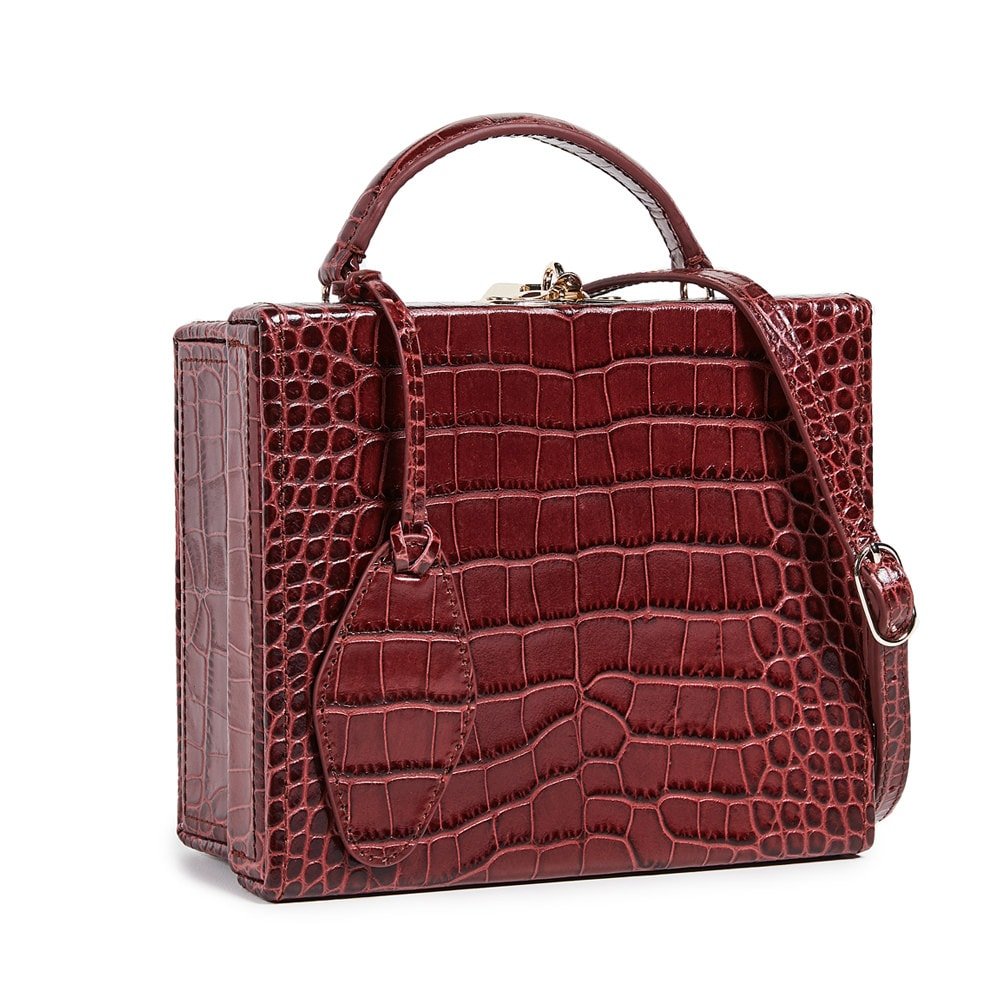 Reference image illustrating The Ultimate Guide to Croc Embossed Handbags: Spring 2019’s Most Wanted Styles