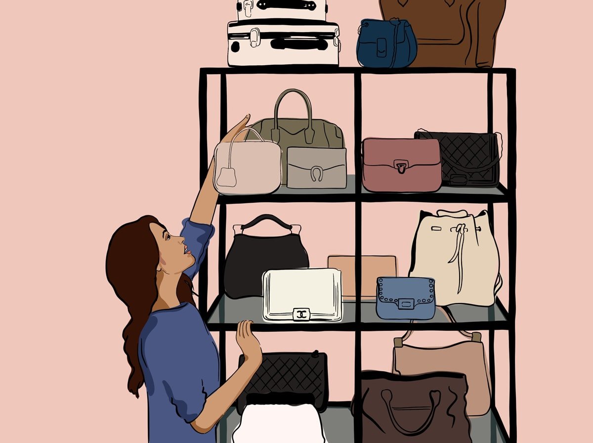 Reference image illustrating The Ultimate Guide to Luxury Handbag Storage: Solutions Inspired by Cher Horowitz