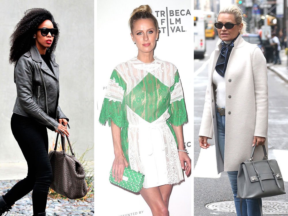 Reference image illustrating Tribeca Film Festival Street Style: The Most Coveted Celebrity Handbags of 2018