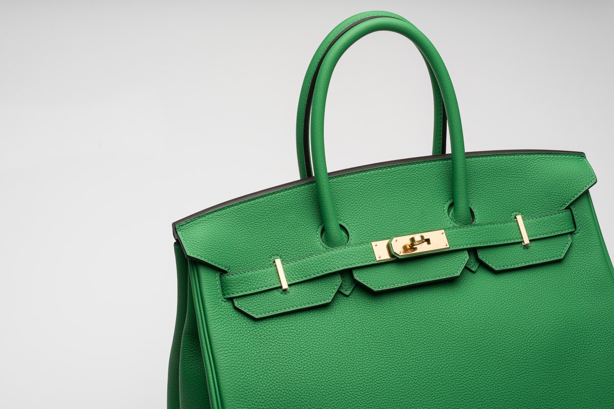 Reference image illustrating Two Ultra-Rare Hermès Birkins: A Horseshoe Stamp and a Tadelakt Masterpiece