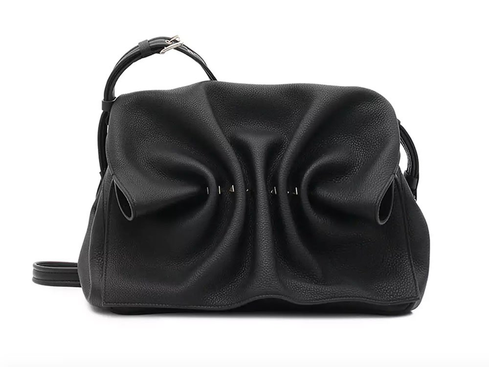 Reference image illustrating Valentino Bloomy Bag Fall 2018 Review: A Soft Messenger with a Gathered Flap