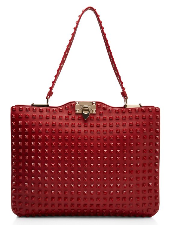 Reference image illustrating Valentino Pre-Fall 2013 Handbags: Dark Glamour Meets Rockstud Edge at Moda Operandi