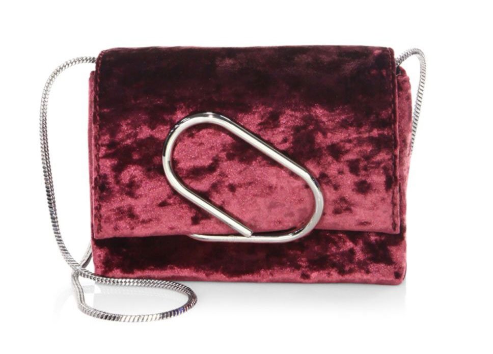 Reference image illustrating Velvet Handbags Return for Fall 2017: 18 Plush Jewel-Tone Bags to Buy Now