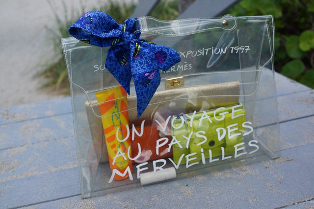 Reference image illustrating What’s Inside a Hermès Kelly Beach Bag: Summer Essentials for the Fashion-Forward