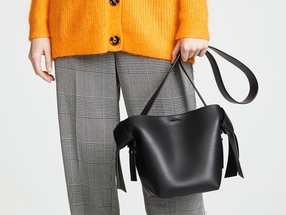 Reference image illustrating Why Acne Studios Musubi Bags Deserve a Spot in Your Luxury Handbag Collection
