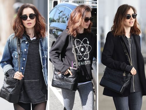 Why Lily Collins Can’t Put Down Her Chanel Gabrielle Bag: A Street Style Obsession cover image