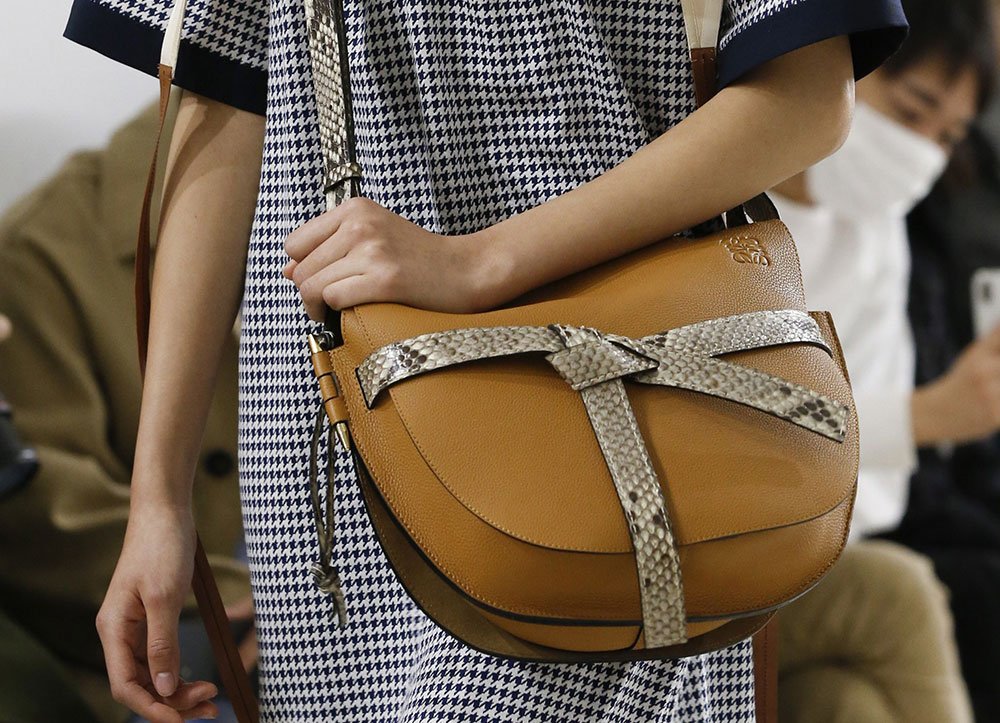Reference image illustrating Why Loewe’s Fall 2018 Runway Bags Could Be the New Céline for Luxury Handbag Lovers