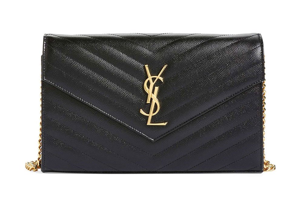 Reference image illustrating Why Saint Laurent’s Nearly Identical Flap Bags Are a Brilliant Strategy