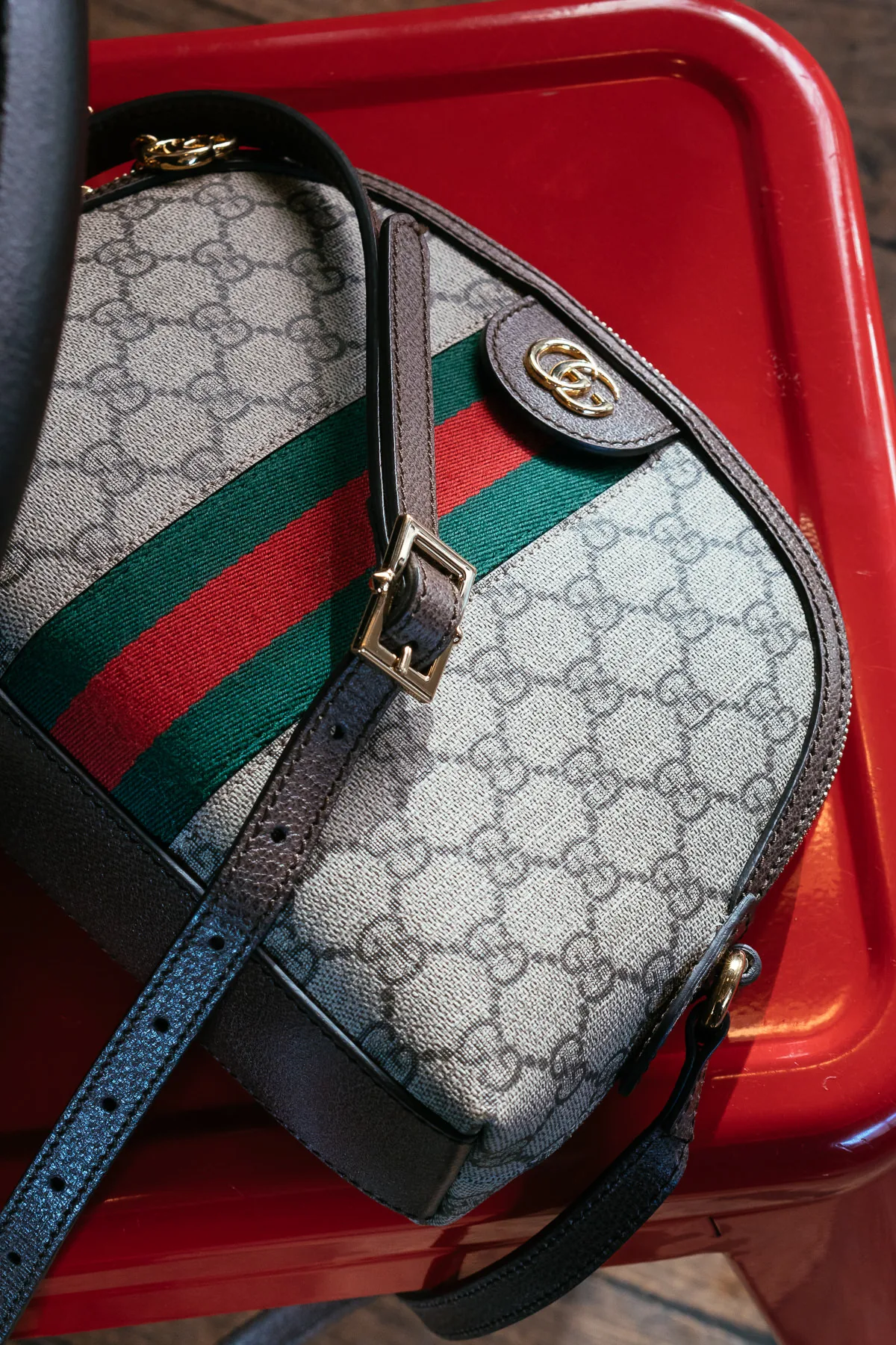 Reference image illustrating Why the Gucci Ophidia GG Small Shoulder Bag Is the Ultimate Christmas Gift for Handbag Lovers