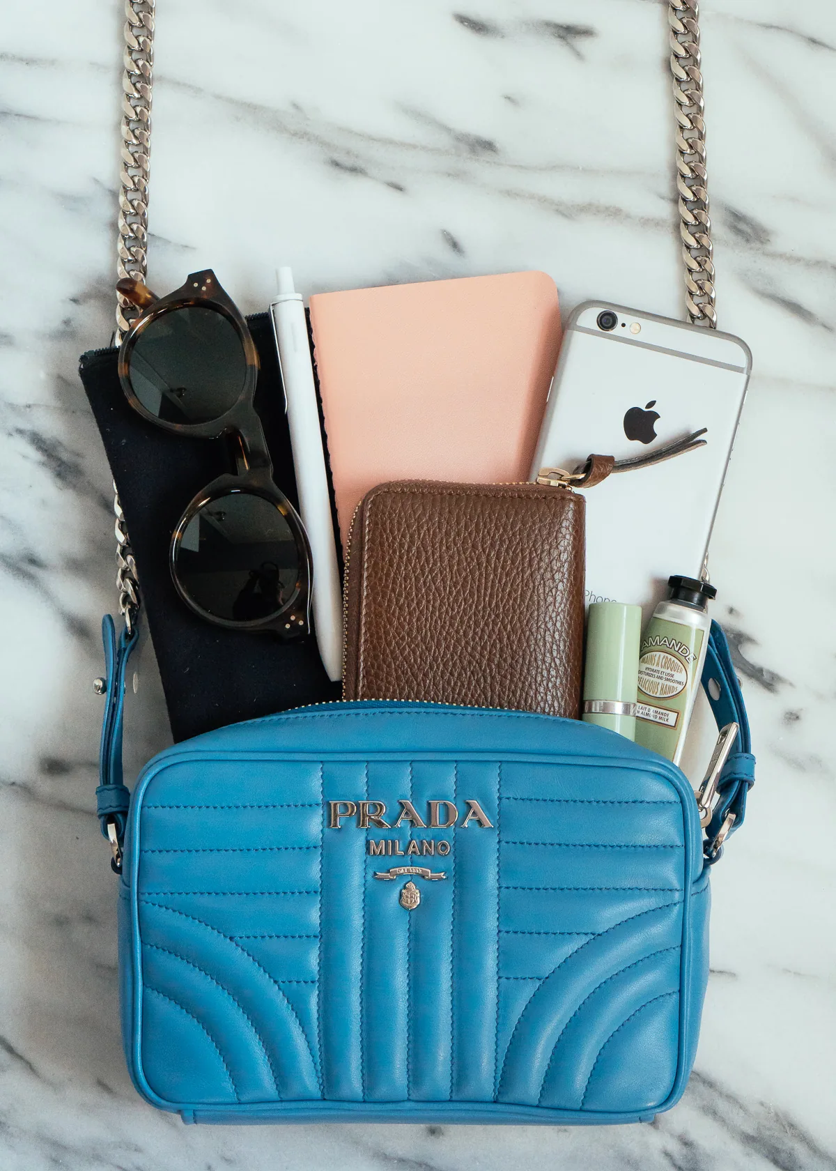 Reference image illustrating Why the Prada Diagramme Crossbody Camera Bag Is My Top Christmas Wishlist Pick