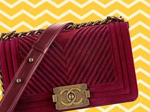 Why the Velvet Chanel Boy Bag in Burgundy Chevron Is a Fall Must-Have thumbnail