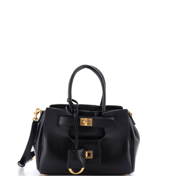 Reference image illustrating Balenciaga Bel Air Carry All Bag Leather Mini: A Comprehensive Review
