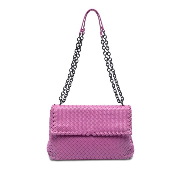 Reference image illustrating Bottega Veneta Olimpia Crossbody Bag Intrecciato Nappa Medium: A Comprehensive Review