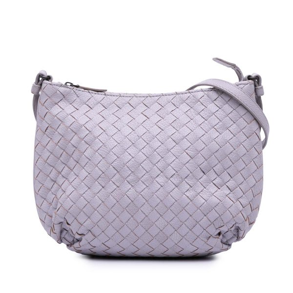Reference image illustrating Bottega Veneta Saddle Zip Messenger Bag Intrecciato Nappa Small: A Comprehensive Guide