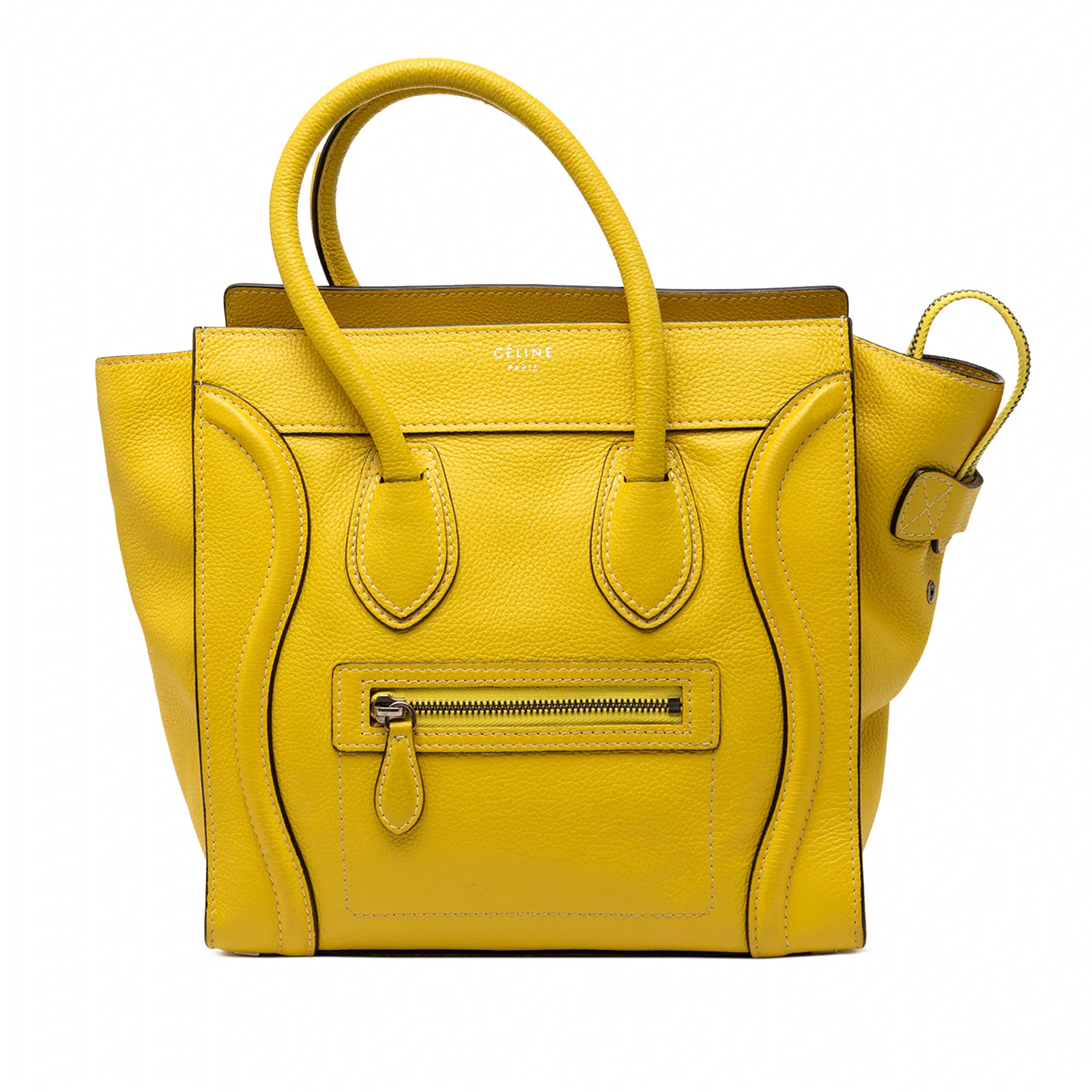 Celine Luggage Bag Grainy Leather Micro: A Timeless Icon in Miniature cover image