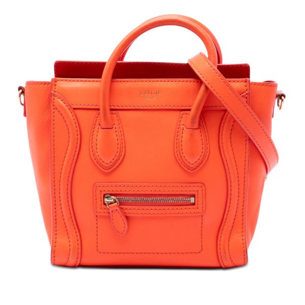 Reference image illustrating Celine Luggage Bag Smooth Leather Mini: A Timeless Icon of Modern Luxury