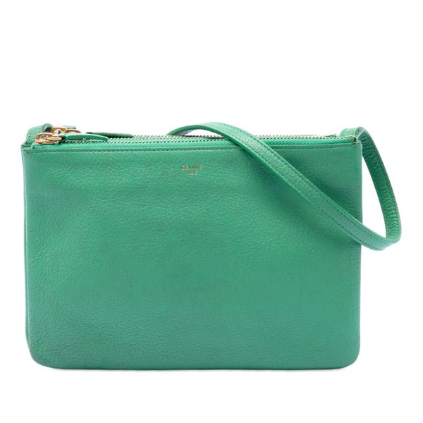 Reference image illustrating Celine Trio Crossbody Bag Leather Large: A Comprehensive Guide