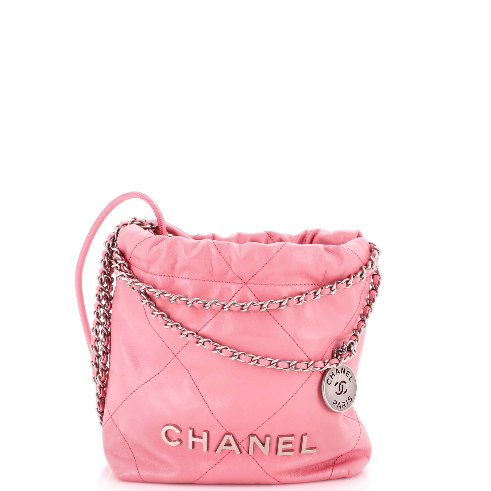 Chanel 22 Chain Hobo Quilted Calfskin Mini: A Comprehensive Guide cover image