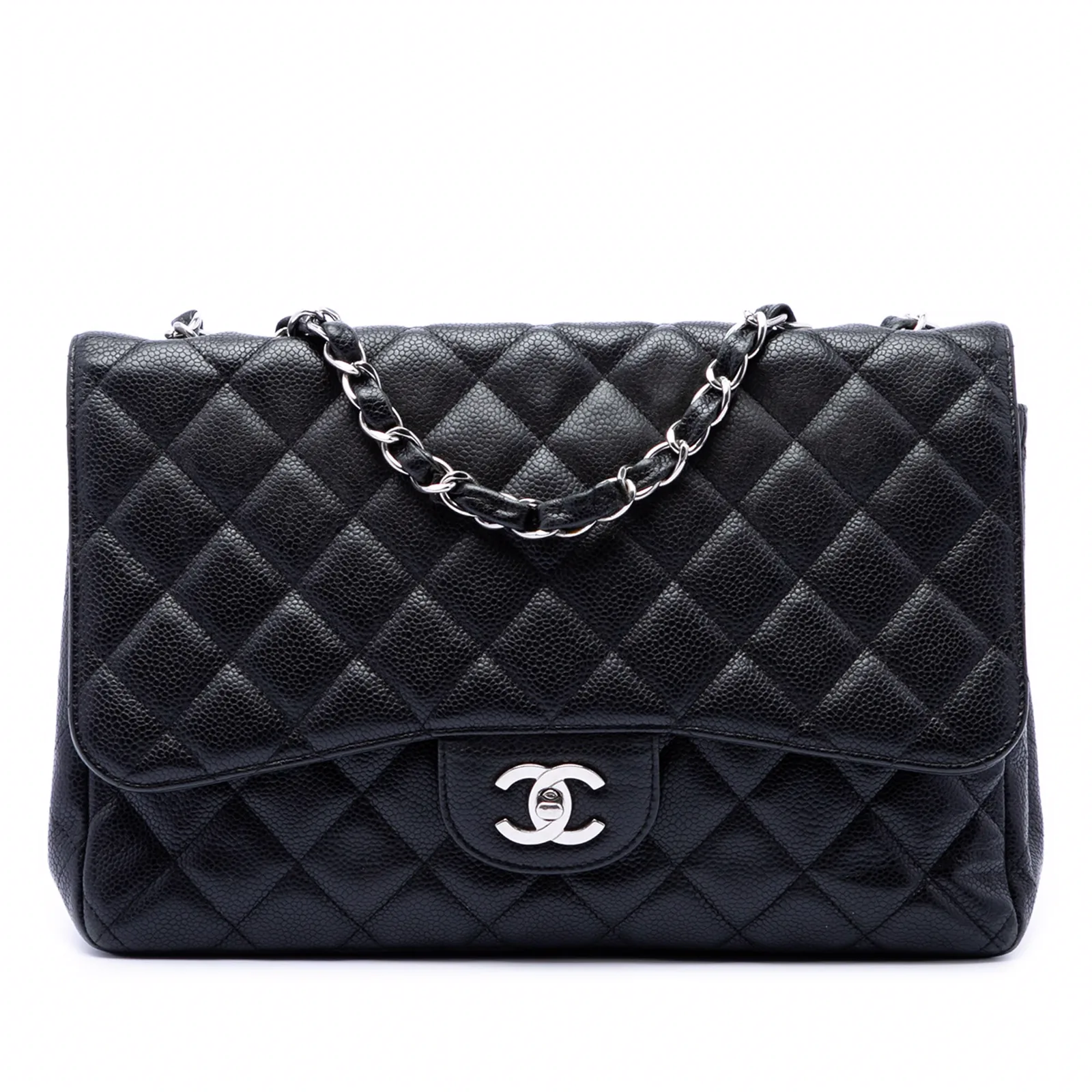 Chanel Classic Single Flap Bag Quilted Caviar Jumbo: A Timeless Investment cover image