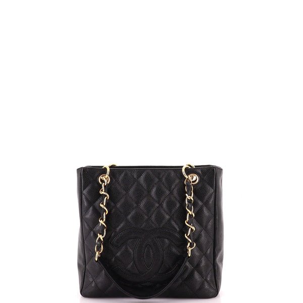 Reference image illustrating Chanel Petite Shopping Tote Quilted Caviar: A Timeless Icon Reviewed