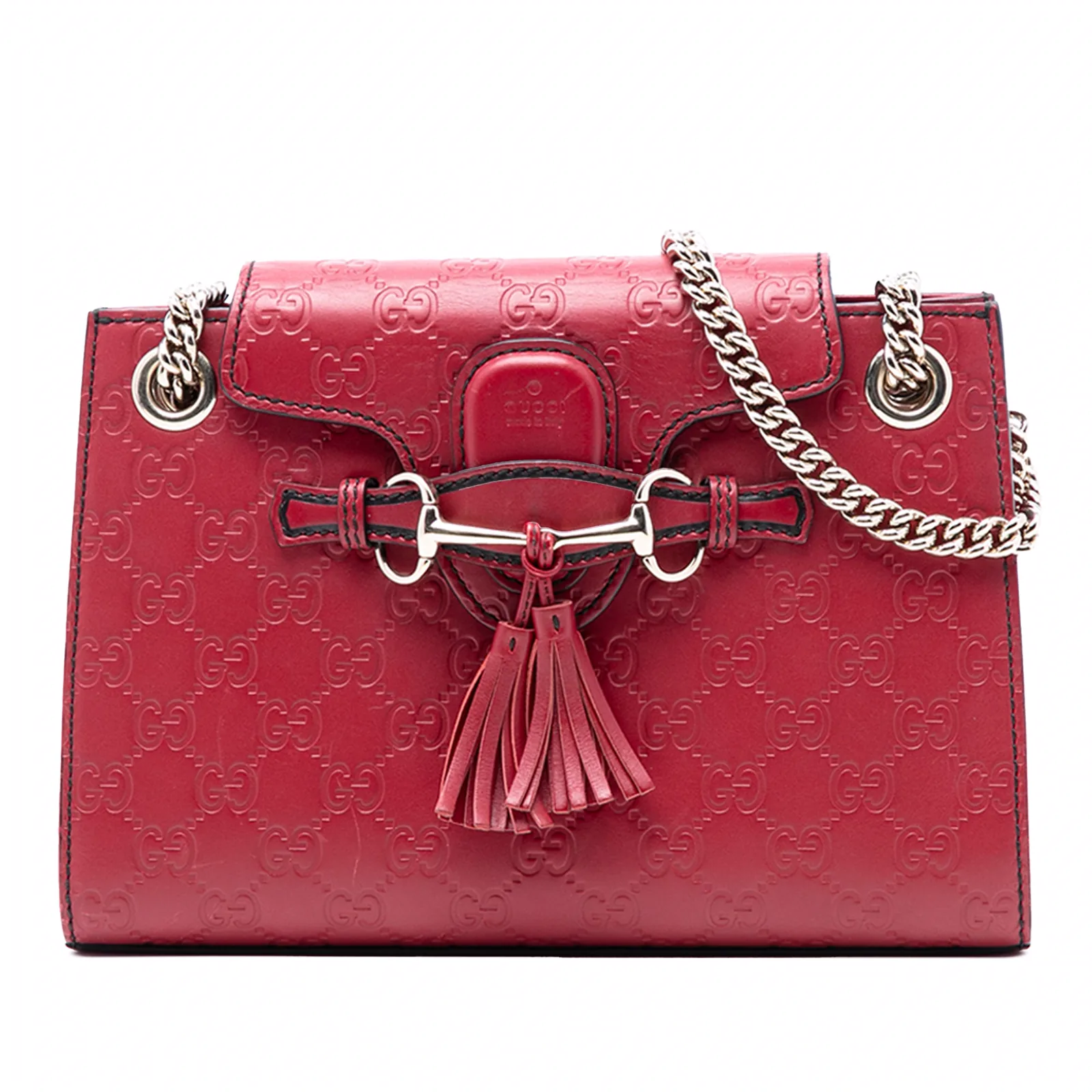 Gucci Emily Chain Flap Shoulder Bag Guccissima Leather Small: A Detailed Review thumbnail