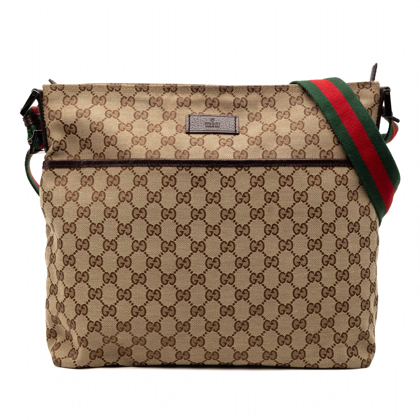 Gucci Front Pocket Web Messenger GG Canvas Medium: A Timeless Icon of Italian Craftsmanship cover image