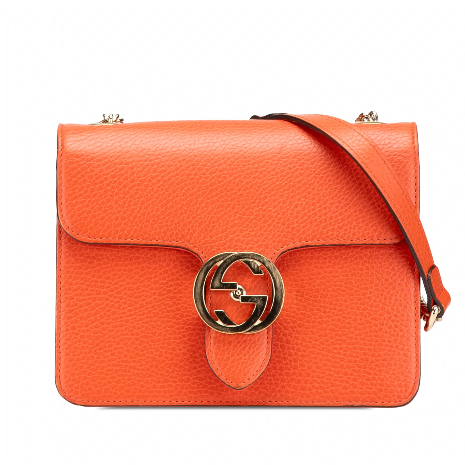 Gucci Interlocking Shoulder Bag Leather Small: A Timeless Icon Reimagined cover image