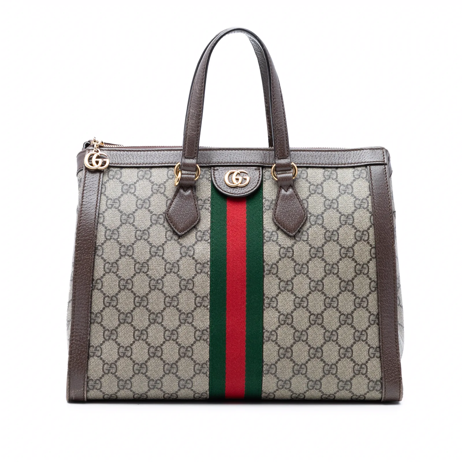 Gucci Ophidia Top Handle Tote GG Coated Canvas Medium: A Timeless Icon Reimagined cover image