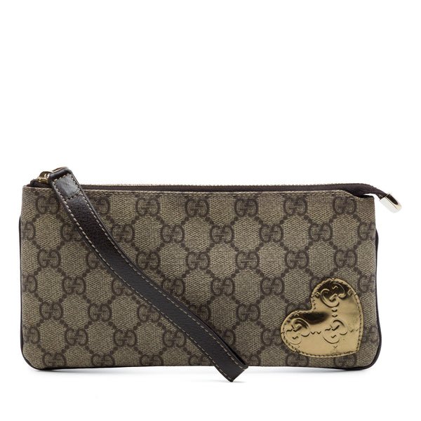 Reference image illustrating Gucci Phone Flap Crossbody Bag GG Coated Canvas: A Compact Icon of Italian Craftsmanship